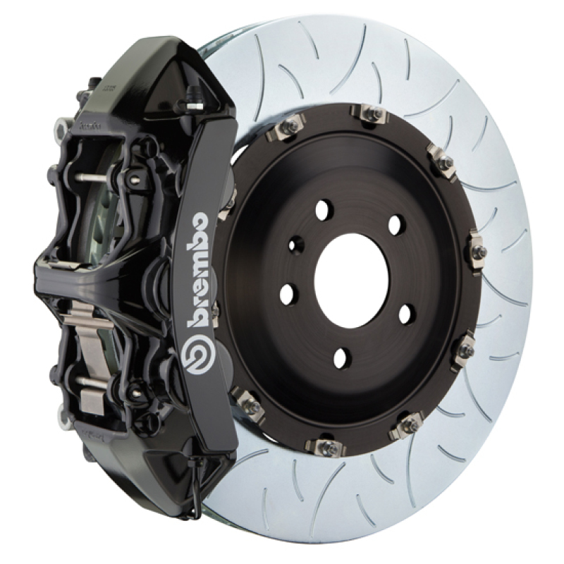 Jeep Grand Cherokee Brake Rotors (2) - Rear - R1 Concepts - Drilled & Slotted Carbon Coated - `06-`10